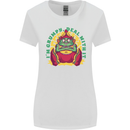 Grumpy Elf Funny Anti Christmas Bah Humbug Womens Wider Cut T-Shirt White