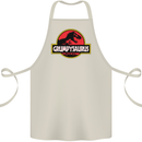 Grumpysaurus Funny Grumpy Old Git Man Cotton Apron 100% Organic Natural