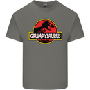 Grumpysaurus Funny Grumpy Old Git Man Mens Cotton T-Shirt Tee Top Charcoal