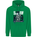 Guard Dog German Shepherd Fast Food Childrens Kids Hoodie Irish Green