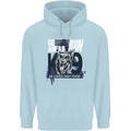 Guard Dog German Shepherd Fast Food Childrens Kids Hoodie Light Blue