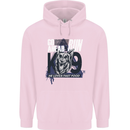 Guard Dog German Shepherd Fast Food Childrens Kids Hoodie Light Pink