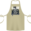 Guard Dog German Shepherd Fast Food Cotton Apron 100% Organic Khaki