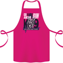 Guard Dog German Shepherd Fast Food Cotton Apron 100% Organic Pink
