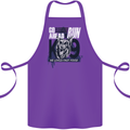 Guard Dog German Shepherd Fast Food Cotton Apron 100% Organic Purple