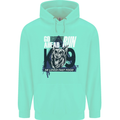 Guard Dog German Shepherd Fast Food Mens 80% Cotton Hoodie Peppermint