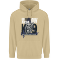 Guard Dog German Shepherd Fast Food Mens 80% Cotton Hoodie Sand