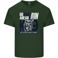 Guard Dog German Shepherd Fast Food Mens Cotton T-Shirt Tee Top Forest Green