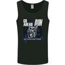 Guard Dog German Shepherd Fast Food Mens Vest Tank Top Black