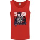 Guard Dog German Shepherd Fast Food Mens Vest Tank Top Red