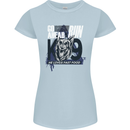 Guard Dog German Shepherd Fast Food Womens Petite Cut T-Shirt Light Blue
