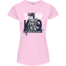 Guard Dog German Shepherd Fast Food Womens Petite Cut T-Shirt Light Pink
