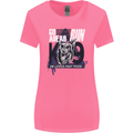 Guard Dog German Shepherd Fast Food Womens Wider Cut T-Shirt Azalea