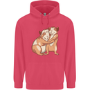 Guinea Pigs Hugging Childrens Kids Hoodie Heliconia