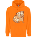 Guinea Pigs Hugging Childrens Kids Hoodie Orange