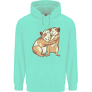 Guinea Pigs Hugging Childrens Kids Hoodie Peppermint