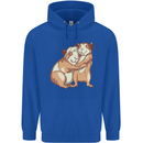 Guinea Pigs Hugging Childrens Kids Hoodie Royal Blue