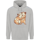 Guinea Pigs Hugging Childrens Kids Hoodie Sports Grey