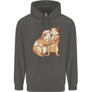 Guinea Pigs Hugging Childrens Kids Hoodie Storm Grey