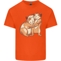 Guinea Pigs Hugging Kids T-Shirt Childrens Orange