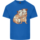 Guinea Pigs Hugging Kids T-Shirt Childrens Royal Blue