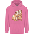 Guinea Pigs Hugging Mens 80% Cotton Hoodie Azelea
