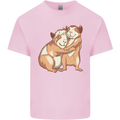 Guinea Pigs Hugging Mens Cotton T-Shirt Tee Top Light Pink