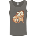 Guinea Pigs Hugging Mens Vest Tank Top Charcoal