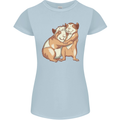 Guinea Pigs Hugging Womens Petite Cut T-Shirt Light Blue
