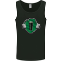 Guiness Ripped Top Funny Alcohol Beer Mens Vest Tank Top Black