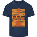 Guitar Bass Electric Acoustic Player Music Kids T-Shirt Childrens Navy Blue