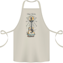 Guitar Beach Acoustic Holiday Surfing Music Cotton Apron 100% Organic Natural
