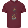 Guitar Beach Acoustic Holiday Surfing Music Mens Cotton T-Shirt Tee Top Maroon