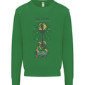 Guitar Beach Acoustic Holiday Surfing Music Mens Sweatshirt Jumper Irish Green