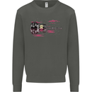 Guitar City Guitarist Bass Acoustic Bass Kids Sweatshirt Jumper Storm Grey