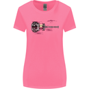 Guitar City Guitarist Bass Acoustic Bass Womens Wider Cut T-Shirt Azalea