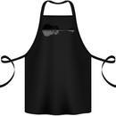 Guitar City Reflection Guitarist Electric Cotton Apron 100% Organic Black