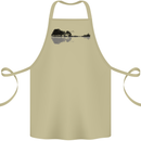 Guitar City Reflection Guitarist Electric Cotton Apron 100% Organic Khaki