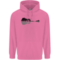 Guitar City Reflection Guitarist Electric Mens 80% Cotton Hoodie Azelea