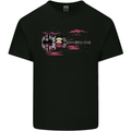Guitar City Rock n Roll Music Guitarist Kids T-Shirt Childrens Black