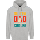 Guitar Dad Like a Normal Dad Fathers Day Childrens Kids Hoodie Sports Grey