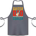 Guitar Dad Like a Normal Dad Fathers Day Cotton Apron 100% Organic Steel