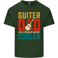 Guitar Dad Like a Normal Dad Fathers Day Mens Cotton T-Shirt Tee Top Forest Green