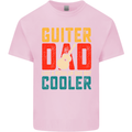 Guitar Dad Like a Normal Dad Fathers Day Mens Cotton T-Shirt Tee Top Light Pink