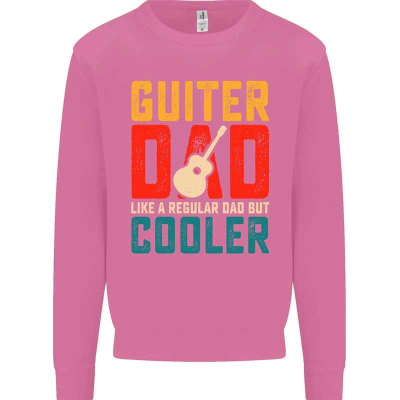 Guitar Dad Like a Normal Dad Fathers Day Mens Sweatshirt Jumper Azalea