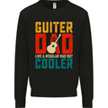 Guitar Dad Like a Normal Dad Fathers Day Mens Sweatshirt Jumper Black