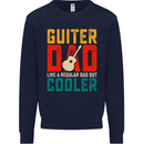 Guitar Dad Like a Normal Dad Fathers Day Mens Sweatshirt Jumper Navy Blue