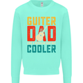 Guitar Dad Like a Normal Dad Fathers Day Mens Sweatshirt Jumper Peppermint