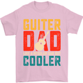 Guitar Dad Like a Normal Dad Fathers Day Mens T-Shirt 100% Cotton Light Pink