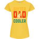 Guitar Dad Like a Normal Dad Fathers Day Womens Petite Cut T-Shirt Yellow